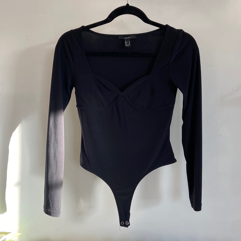 Forever 21 black body suit